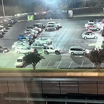 Cook Out - This has been the line (view from Residence Inn) 345pm to 930pm. The place is doing something right to have this level of local commitment - Fast Food Near Me - Lynchburg, Virginia