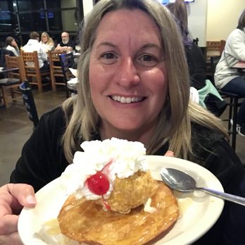 El Tio Pepe - Deep Fried Ice Cream no chocolate sauce but added honey. Delicious - Mexican Near Me - O'Fallon, Missouri