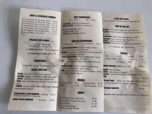 Menu photo 1 Old Grist Mill Bread Company Kaysville, UT Menu photo 1 Old Grist Mill Bread Company Kaysville, UT