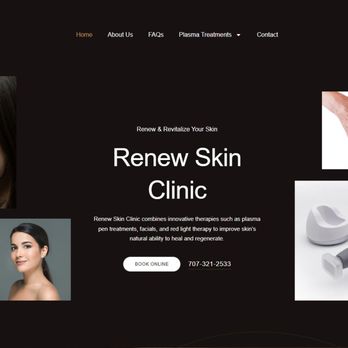 Laced Media - Cosmetic treatment website - Web Design Near Me - Santa Rosa, California