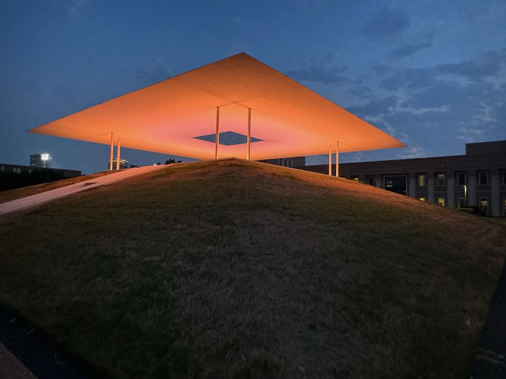 Twilight Epiphany Skyspace by James Turrell - wedding in Houston, TX