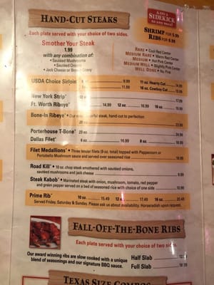 Menu photo 4 Texas Roadhouse Kingsport, TN