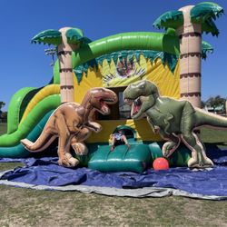 Benzies Bounce House And Party Rentals - Their Dino bounce house