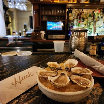 Husk - Murder point oysters. Habanada. Juniper. - Southern Near Me - Nashville, Tennessee