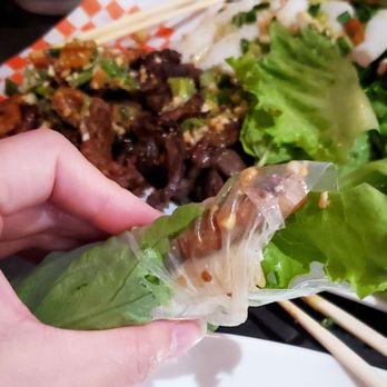 Pho Time Authentic Vietnamese Eatery - Banh Hoi Wrap and Roll Platter - Vietnamese Near Me - Markham, Ontario
