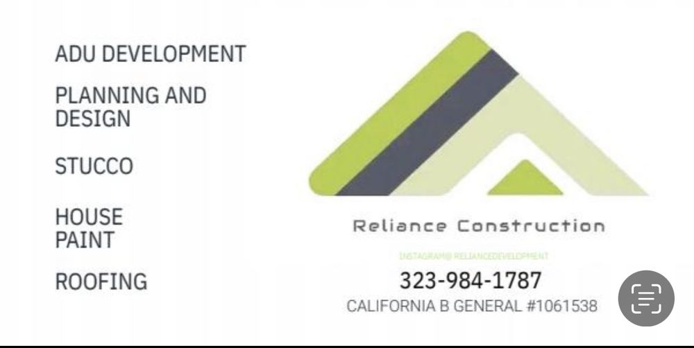 Slide of Reliance Roofing