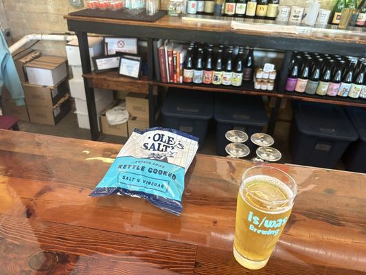 is/was brewing by null