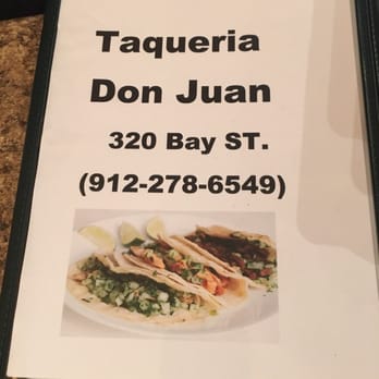 Taqueria Don Juan - a menu for taqueria don juan - Mexican Near Me - Baxley, Georgia Taqueria Don Juan - a menu for taqueria don juan - Mexican Near Me - Baxley, Georgia