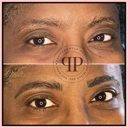 Permanently Pretty - Before and after microblading.