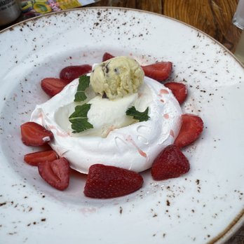 Foreign Cinema - Strawberry Pavlova - Breakfast & Brunch Near Me - San Francisco, California Foreign Cinema - Strawberry Pavlova - Breakfast & Brunch Near Me - San Francisco, California