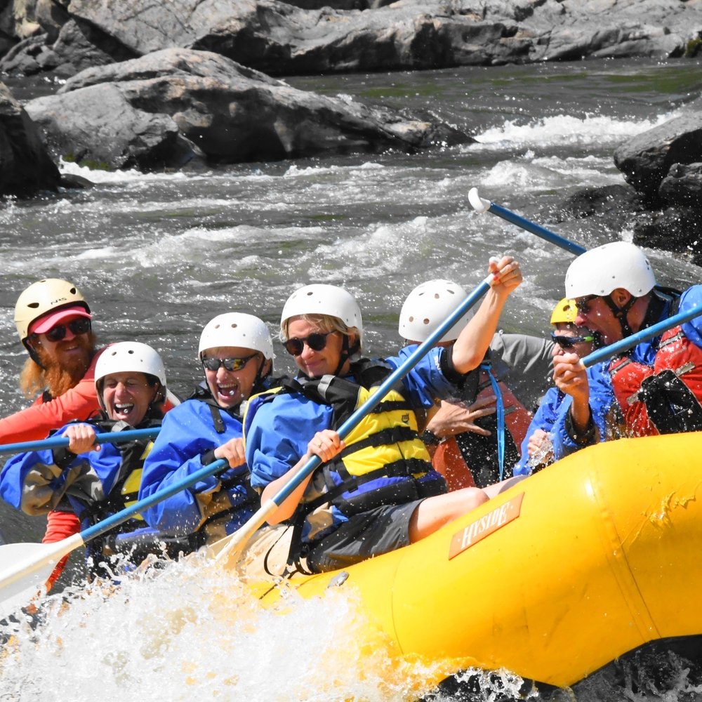 Hitting rapids!