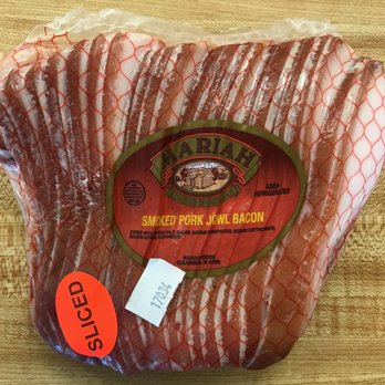 Mariah Foods - Mariah Smoked Pork Jowl Bacon (Sliced) - Butcher Near Me - Columbus, Indiana