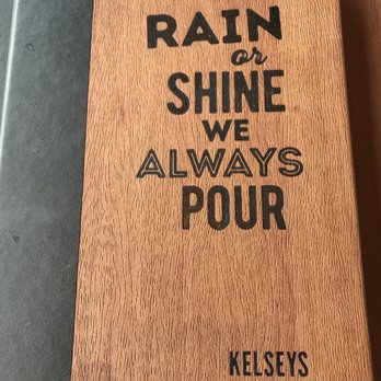 Kelsey's - Drink menu cover - American Near Me - Niagara Falls, Ontario