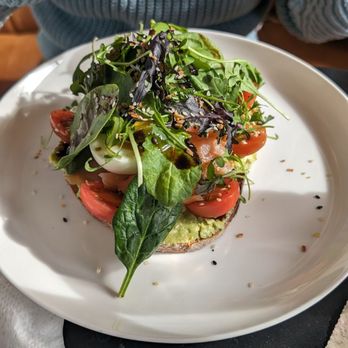 The Usual - Salmon toast with egg - Coffee & Tea Near Me - Seattle, Washington