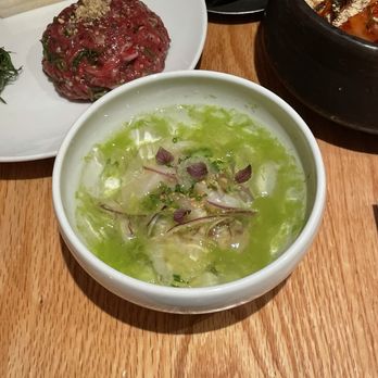 Moono - scallops - Korean Near Me - New York, New York