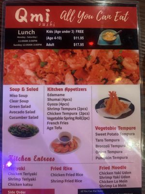 Menu photo 8 Qmi Sushi Chester, VA