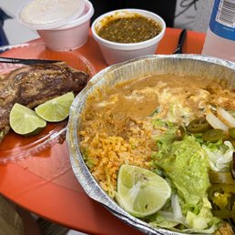 Carne asada a la tampeqeña! {Enjoying it at the nearby Holiday Inn Express}