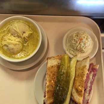 Shapiro's Delicatessen - Matzah ball soup, coleslaw, and reuben - Delis Near Me - Indianapolis, Indiana