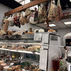Alta Irpinia - The main counter. Got to try the massive eggplant parmigiana next time.