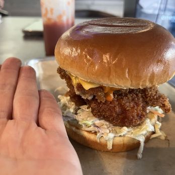 Urban Skillet - Chicken burger. Kinda small - Halal Near Me - Riverside, California Urban Skillet - Chicken burger. Kinda small - Halal Near Me - Riverside, California