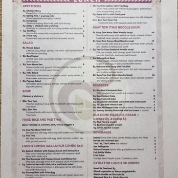 Bua Thai Cuisine - Thai Near Me - Durham, North Carolina