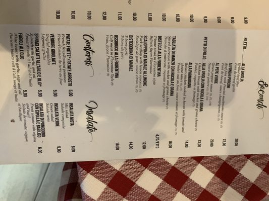 Menu photo 1 Osteria Dell'Osso Florence, FI