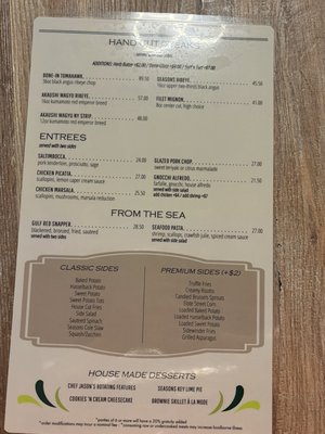 Menu photo 2 Seasons Dothan, AL