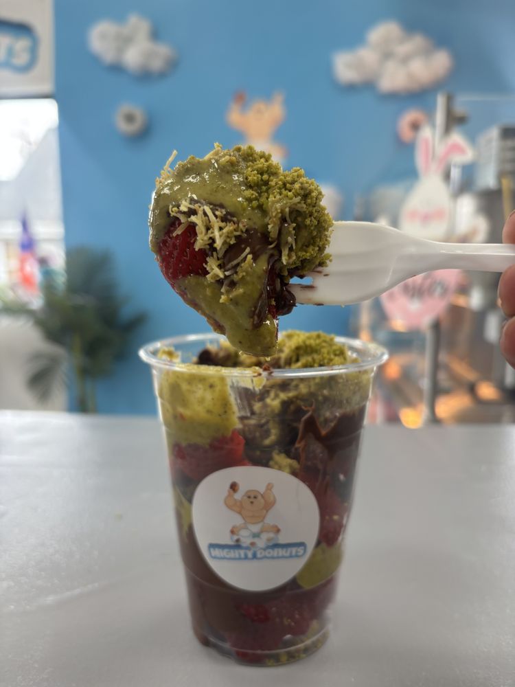 Food from Mighty Donuts