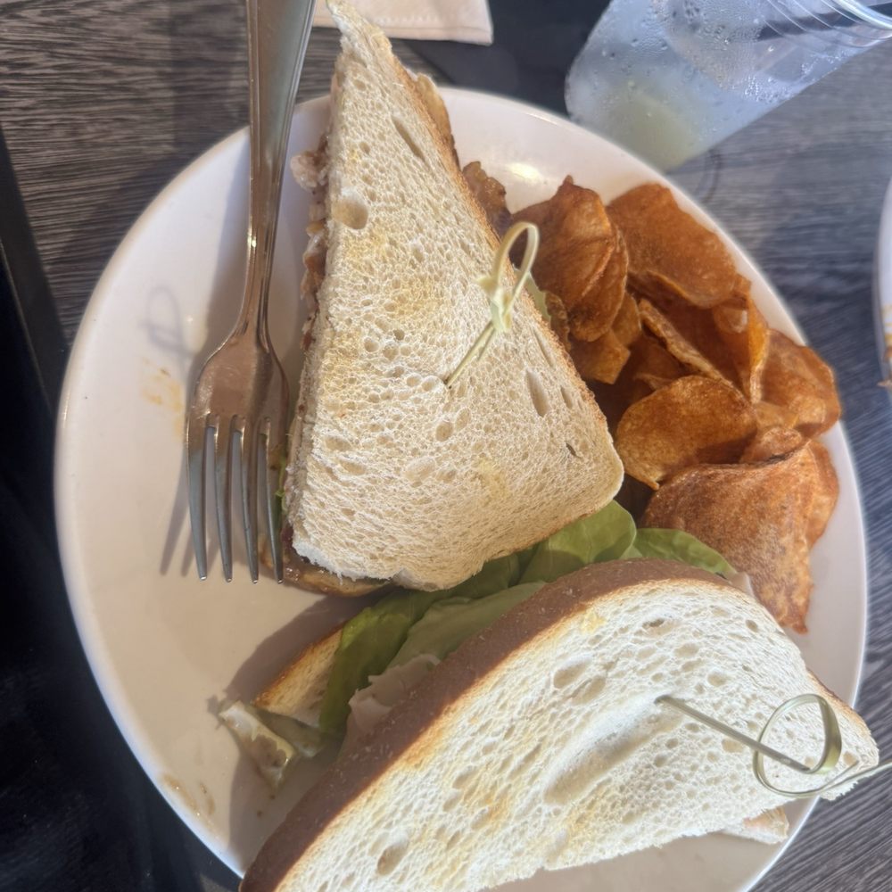 Seymour’s - Turkey Club with chips - New American Near Me - Ticonderoga, New York Seymour’s - Turkey Club with chips - New American Near Me - Ticonderoga, New York