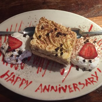 Vincitorios - Tiramisu to celebrate our anniversary. The best tiramisu in town! - Italian Near Me - Tempe, Arizona Vincitorios - Tiramisu to celebrate our anniversary. The best tiramisu in town! - Italian Near Me - Tempe, Arizona