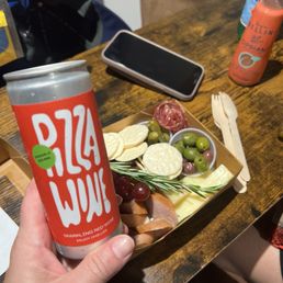 Gluten free Just for Me Box and Pizza Wine
