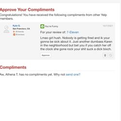 Looks like Rachel's name is actually Kyla G. From Sanfran. Nice to know that reviews and concerns from customers turn into physical threats.