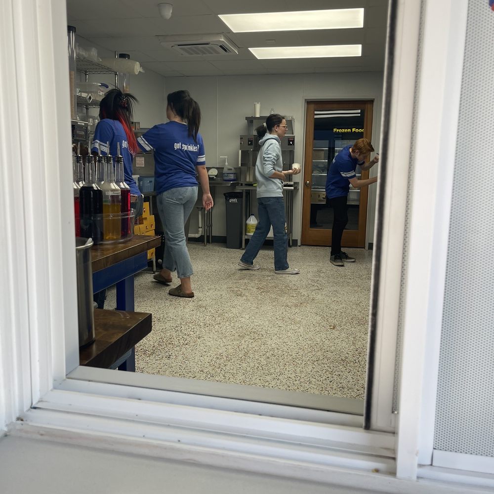 Employees hard at work. Employees hard at work.