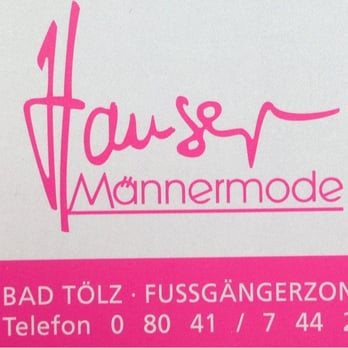 Hauser Herrenmode Marktstr 31 Bad Tolz Bayern