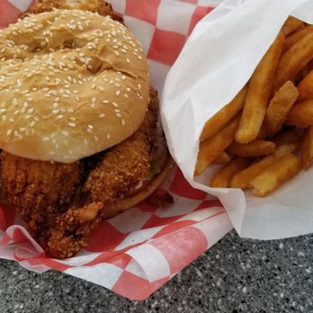 Midtown Market - Chicken sandwich with seasoned fries From LC's express - Grocery Near Me - Kansas City, Missouri Midtown Market - Chicken sandwich with seasoned fries From LC's express - Grocery Near Me - Kansas City, Missouri