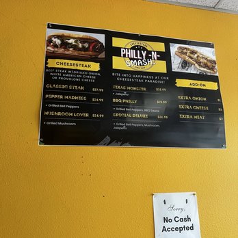 Philly N Smash - Menu - American Near Me - Fife, Washington Philly N Smash - Menu - American Near Me - Fife, Washington