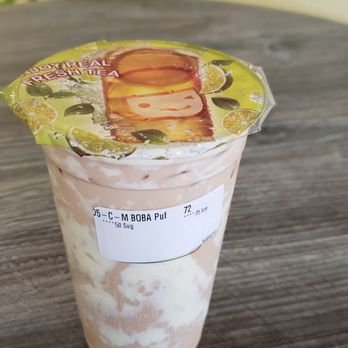 Jade’s Teacup Cafe - Boba milk tea puff cream 50% sweet - Bubble Tea Near Me - Pleasanton, California Jade’s Teacup Cafe - Boba milk tea puff cream 50% sweet - Bubble Tea Near Me - Pleasanton, California