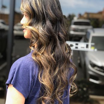 Hair By Lacy - I came in with my natural black hair and Lacy did a great job with a balayage - Hair Stylists Near Me - Wildomar, California