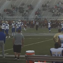 Silverado High School - Ok it's 14-7 in the 2nd quarter and we look pretty good but we need to keep chipping away.