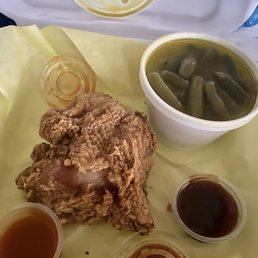 Chicken and green beans Chicken and green beans