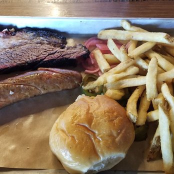 Marty B's - Excellent brisket and BBQ sauce. Sausage was good to, food flavor profile - Tex-Mex Near Me - Bartonville, Texas Marty B's - Excellent brisket and BBQ sauce. Sausage was good to, food flavor profile - Tex-Mex Near Me - Bartonville, Texas