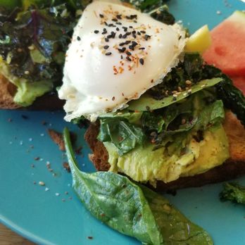 Milque Toast - Avocado toast with an egg - Comfort Food Near Me - St. Louis, Missouri Milque Toast - Avocado toast with an egg - Comfort Food Near Me - St. Louis, Missouri