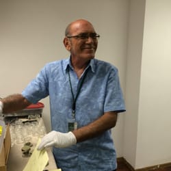 R.Greenleaf Westside - Albuquerque Dispensary - R. Greenleaf Organics CEO, Alfonso Garcia doesn't mind getting in on the work!