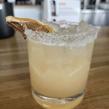 Lost Cultures Tea Bar - Margarita with lions mane infused Trejo NA Tequila, lemon, lime, simple, orange bitters - Tea Rooms Near Me - Albuquerque, New Mexico