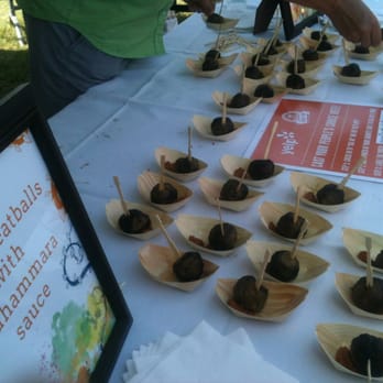 Dig IN - Lemley's Catering lamb meatballs are the bomb #DigIN - Festivals Near Me - Indianapolis, Indiana