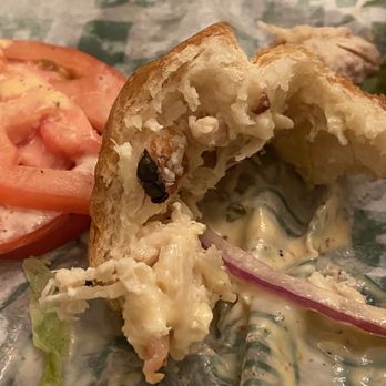 Subway - a half eaten sandwich with a tomato and lettuce - Sandwiches Near Me - Hollister, California Subway - a half eaten sandwich with a tomato and lettuce - Sandwiches Near Me - Hollister, California