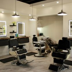 Our facility has what you need to get your haircut / beard trim looking right. Book with us for an experience.