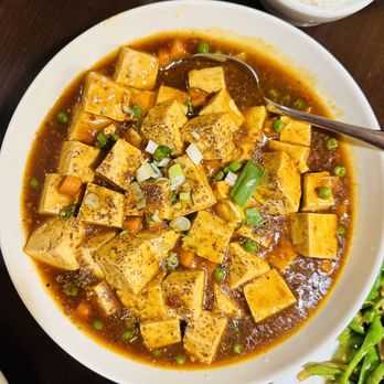 Taiwanese Bistro Cafe 33 - Food IG & tiktok: @eat_with_lily * V3. Ma Po Spicy Bean Curd - Taiwanese Near Me - Pittsburgh, Pennsylvania