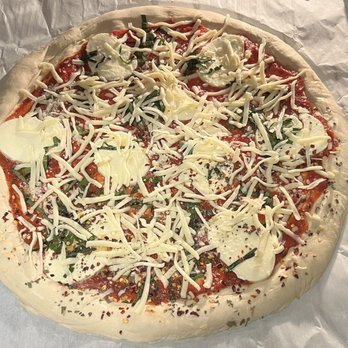 American Pizza Manufacturing - Large Hallmark pizza with additional shredded mozzarella & spice blend added at home. - Pizza Near Me - La Jolla, California American Pizza Manufacturing - Large Hallmark pizza with additional shredded mozzarella & spice blend added at home. - Pizza Near Me - La Jolla, California