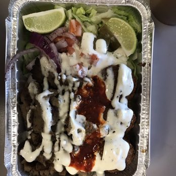 ATX Gyro - Falafel + Gyro over rice - Mediterranean Near Me - Austin, Texas